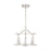 Capital Lighting Cameron 4-Light Semi-Flush, Brushed Nickel