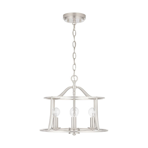 Capital Lighting Cameron 4-Light Semi-Flush, Brushed Nickel