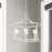 Capital Lighting Cameron 4-Light Semi-Flush, Brushed Nickel