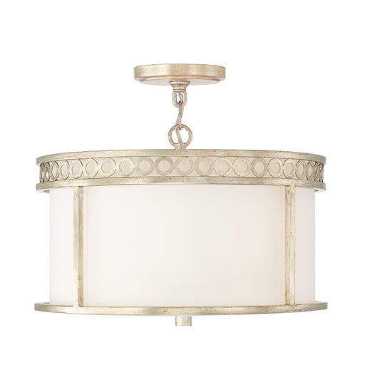 Capital Lighting Isabella 4 Light Semi Flush Mount, Gold