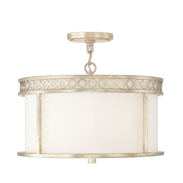 Capital Lighting Isabella 4 Light Semi Flush Mount, Gold
