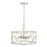Capital Lighting Ricci 4 Light Semi Flush Mount, White