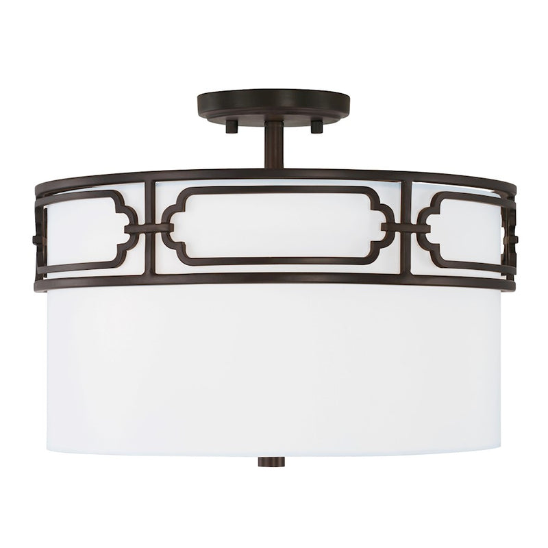 Capital Lighting Merrick 3 Light Semi Flush Mount