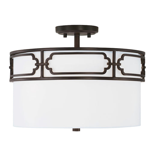 Capital Lighting Merrick 3 Light Semi Flush Mount