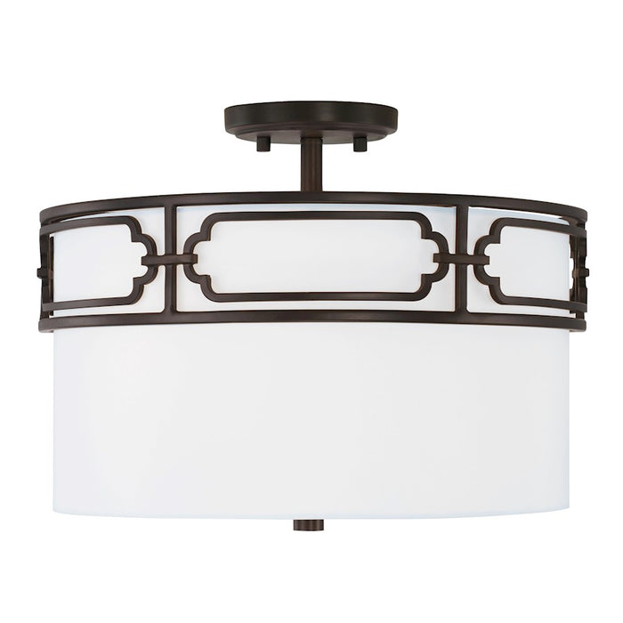 Capital Lighting Merrick 3 Light Semi Flush Mount