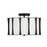 Capital Lighting Bodie 3 Light Semi Flush Mount