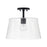 Capital Lighting Baker 1 Light 14" Pendant, Clear Seeded