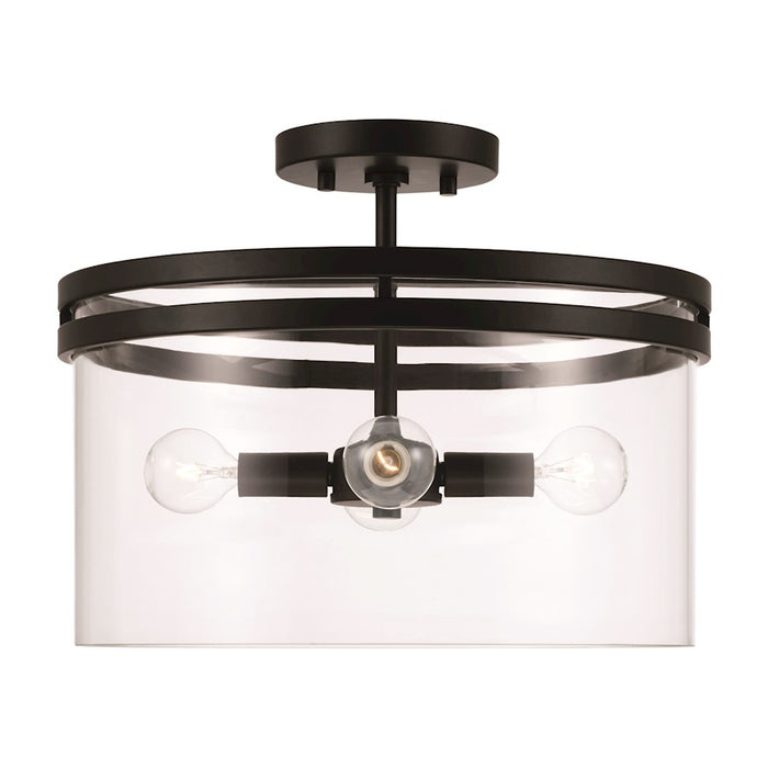 Homeplace Lighting Fuller 4 Light Semi Flush Mount