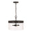 Homeplace Lighting Fuller 4 Light Semi Flush Mount