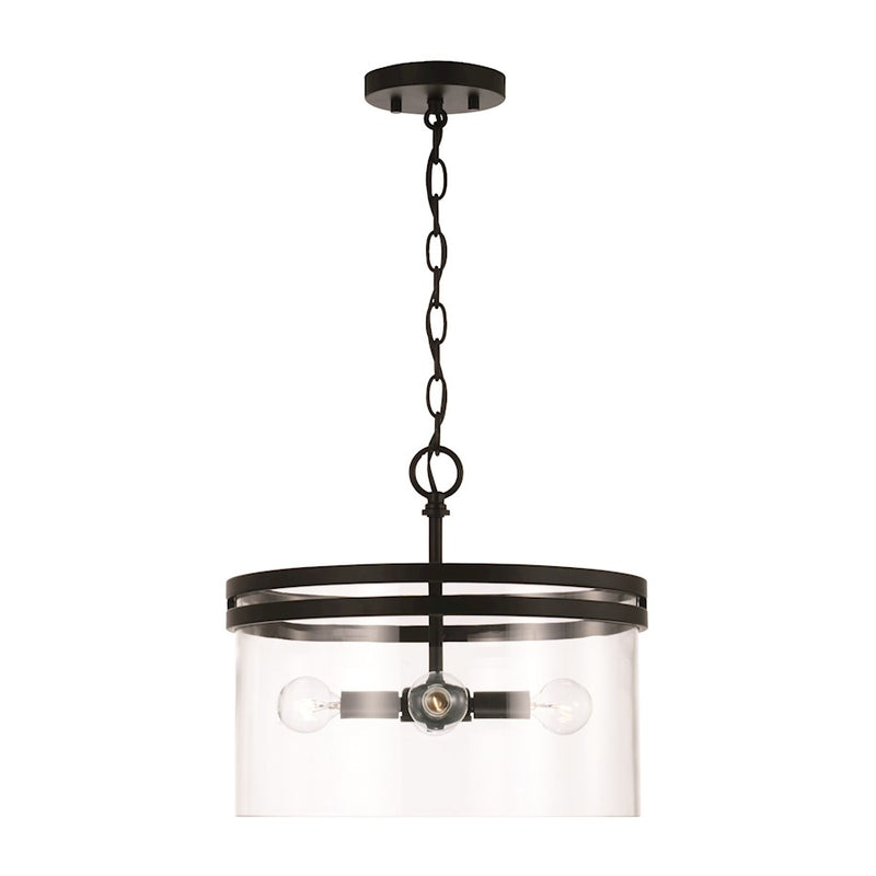 Homeplace Lighting Fuller 4 Light Semi Flush Mount