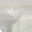 Capital Lighting Eden 3 Light Semi Flush Mount