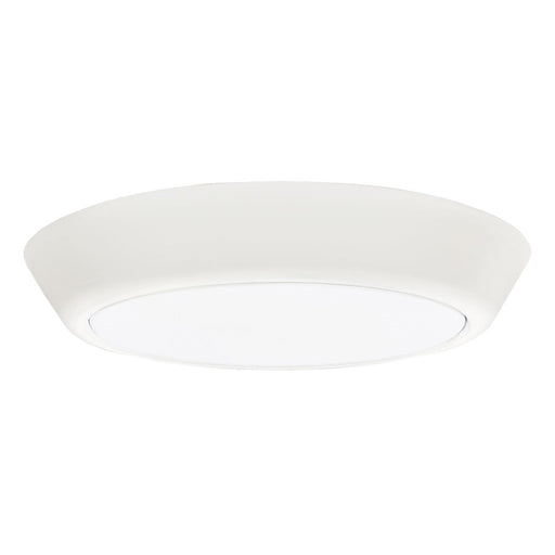 Homeplace Lighting Ryan 1 Light Led Flush Mount, White