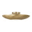 Capital Lighting Gia 4 Light Semi-Flush Mount, Aged Brass