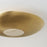 Capital Lighting Gia 4 Light Semi-Flush Mount, Aged Brass