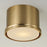 Capital Lighting Griffin 1 Light 9" Flush Mount, Aged Brass