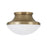Capital Lighting Arlo 3Lt Flush Mount, Aged Brass/Soft White Glass - 261431AD