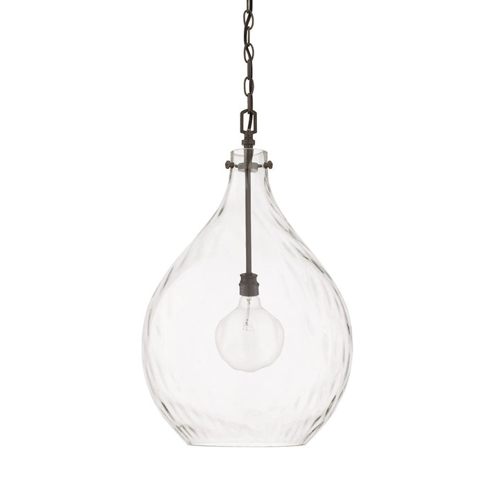 Capital Lighting Bristol 1 Light Pendant, Farm House