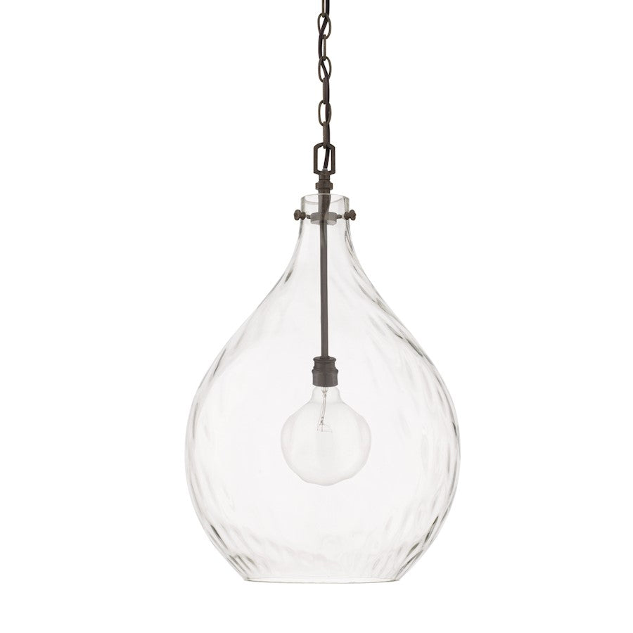 Capital Lighting Bristol 1 Light Pendant, Farm House