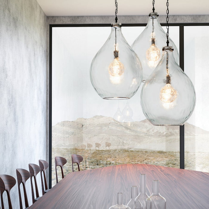Capital Lighting Bristol 1 Light Pendant, Farm House