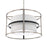 Capital Lighting Tux 4 Light Pendant, Black Tie