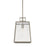 Capital Lighting Kenner 1 Light Pendant, Antique Nickel
