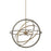 Capital Lighting 8 Light Pendant, Aged Metal
