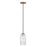Capital Lighting 1 Light Convex Cylinder Pendant