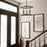 HomePlace by Capital Lighting Collier 4 Light Pendant, Urban Brown
