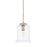Capital Lighting Kayla 1 Light Pendant, Mystic Sand