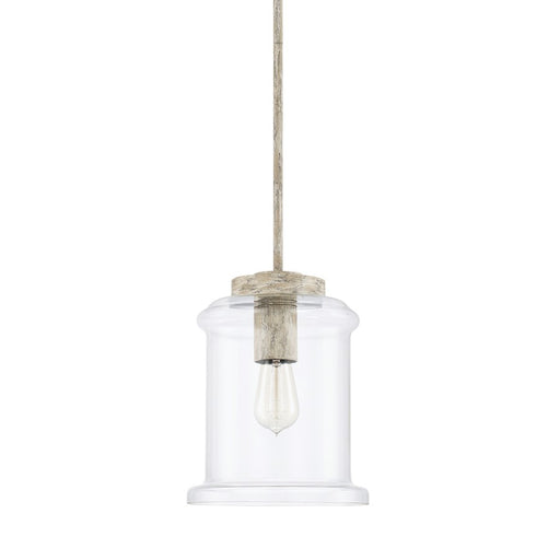 Capital Lighting Kayla 1 Light Pendant, Mystic Sand