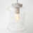 Capital Lighting Kayla 1 Light Pendant, Mystic Sand