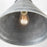 Capital Lighting 1 Light Pendant, Anitque Grey