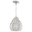 Capital Lighting 1 Light 5" Pendant, Polished Nickel