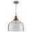 Capital Lighting 1 Light Pendant, Grey Wash