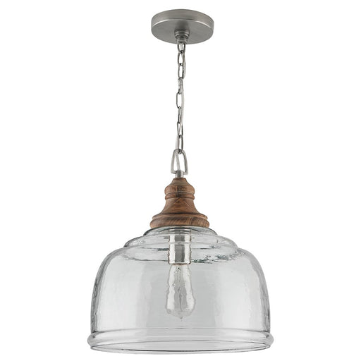 Capital Lighting 1 Light Pendant, Grey Wash