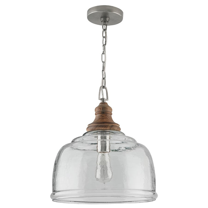 Capital Lighting 1 Light Pendant, Grey Wash