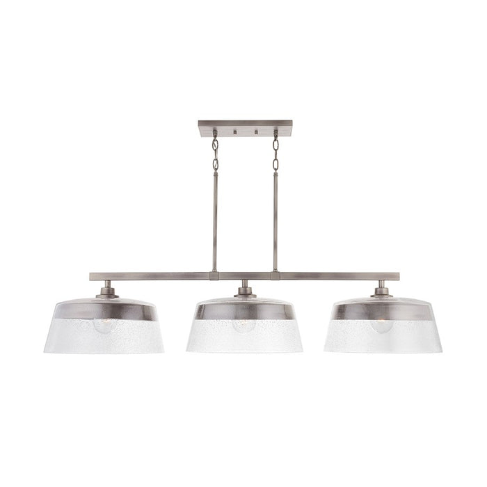 Capital Lighting 1 Light Pendant, Grey Wash