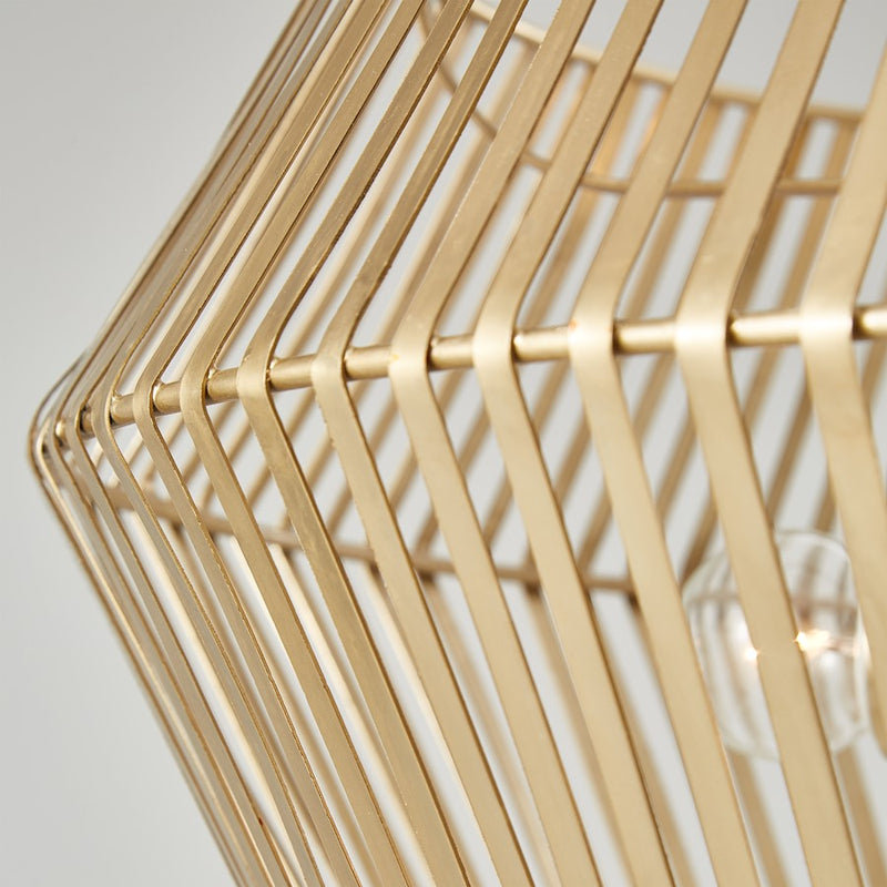 Austin Allen & Co. 4-Light Pendant, Matte Gold