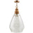 Capital Lighting 1 Light Teardrop Pendant, Wood & Patinaed Brass