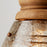 Capital Lighting 1 Light Teardrop Pendant, Wood & Patinaed Brass