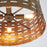 Capital Lighting 4 Light Drum Pendant, Patinaed Brass