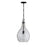 Capital Lighting 1 Light Pendant, Stone Seeded Glass