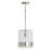 Capital Lighting 1 Light Perforated Pendant, Clear Glass