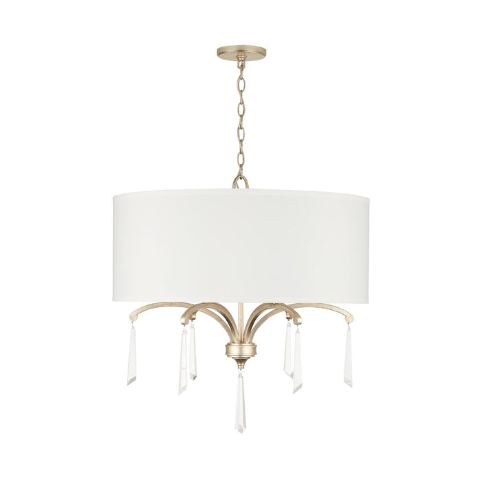 Capital Lighting Gwyneth 6 Light Pendant, Winter Gold