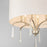 Capital Lighting Gwyneth 6 Light Pendant, Winter Gold