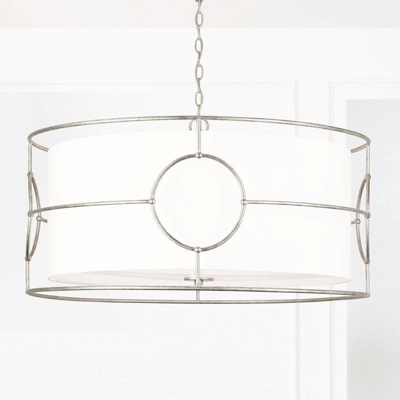 Capital Lighting Oran Pendant, Antique Silver