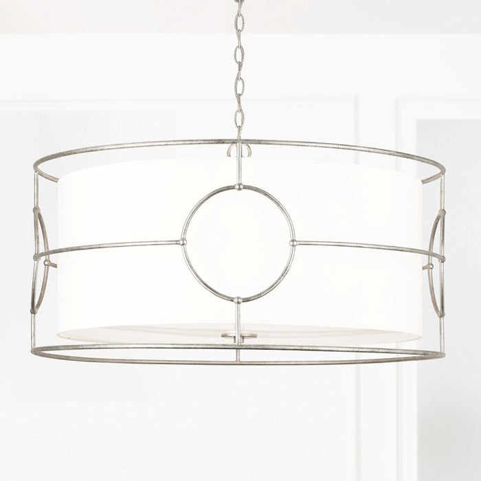 Capital Lighting Oran Pendant, Antique Silver
