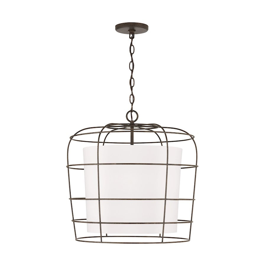 Capital Lighting 4-Light Pendant, Farm House
