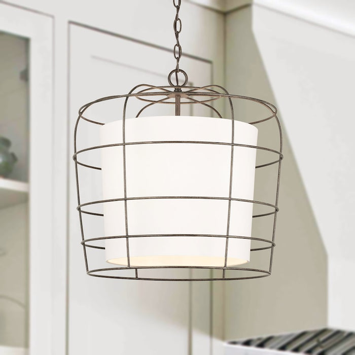 Capital Lighting 4-Light Pendant, Farm House