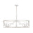 Capital Lighting Demi 8-Light Pendant, Winter White